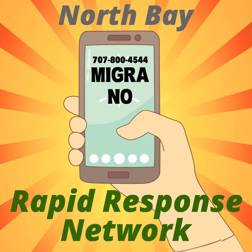 North Bay Rapid Reponse Network 7078004544 Migra no